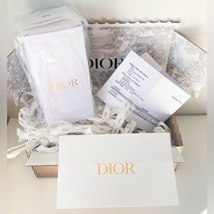 Dior Tumbler 400ml Toile DeJouy Jungle Animal White + Gray Box Receipt - SEALED